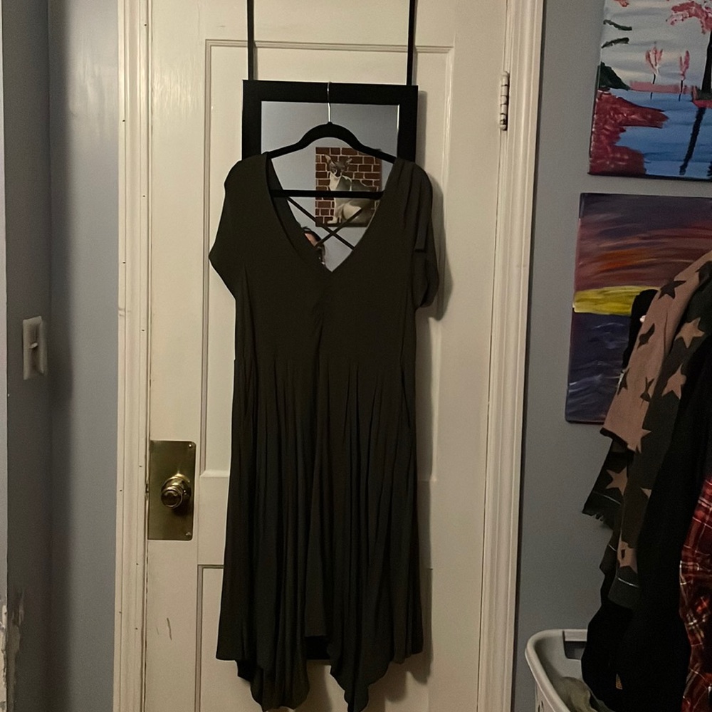 Torrid skate dress with pockets
